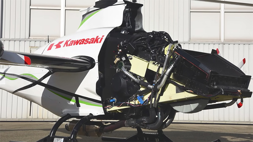 kawasaki successfully completes first unmanned flight of its K-RACER helicopter