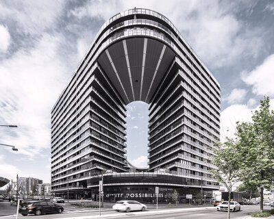 koichi takada architects completes iceberg inspired mixed-use building in sydney