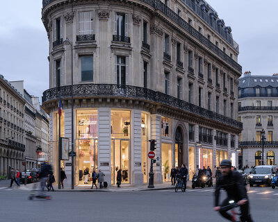 MVRDV inserts a glass floor for 'revealing yet intimate' retail space in paris