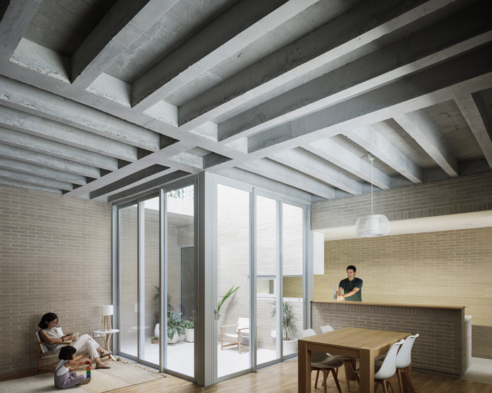 concrete ceiling beams complete 'house 10 x10' by sol89 in seville