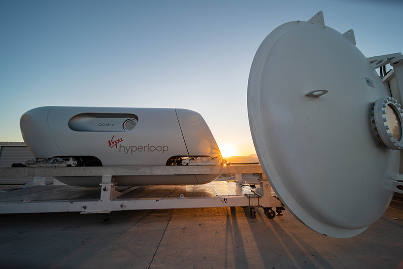 BIG-designed virgin hyperloop successfully completes first passenger test
