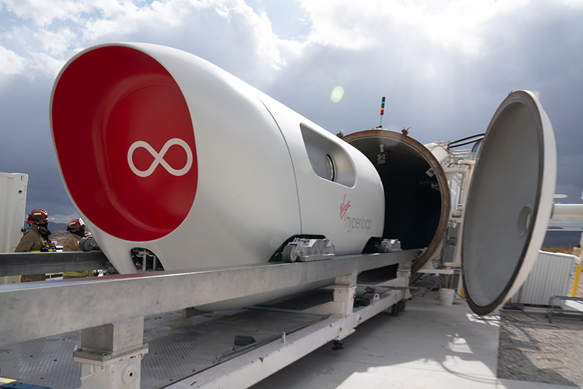 BIG-designed virgin hyperloop successfully completes first passenger test