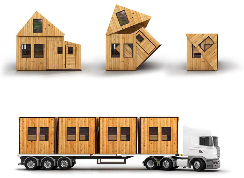'brette haus' is a tiny prefabricated house that unfolds in only three hours - 14