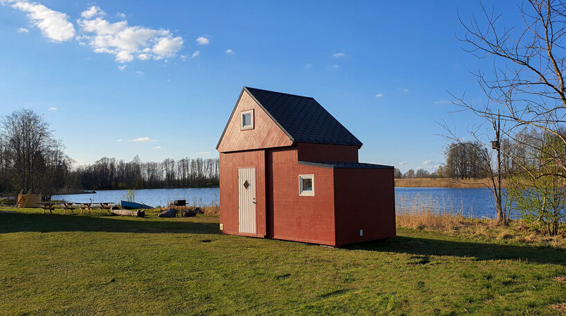 'brette haus' is a tiny prefabricated house that unfolds in only three hours - 5