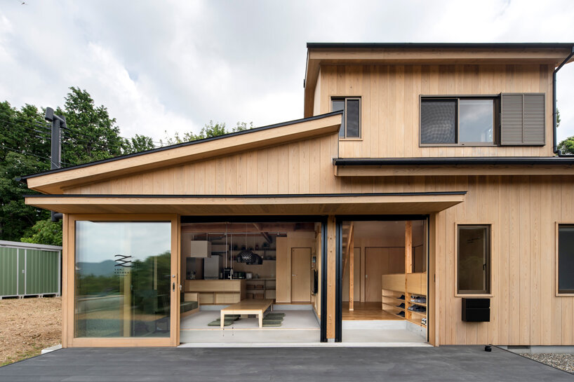 KURU + coil kazuteru matumura architects complete a hostel in rural japan designboom