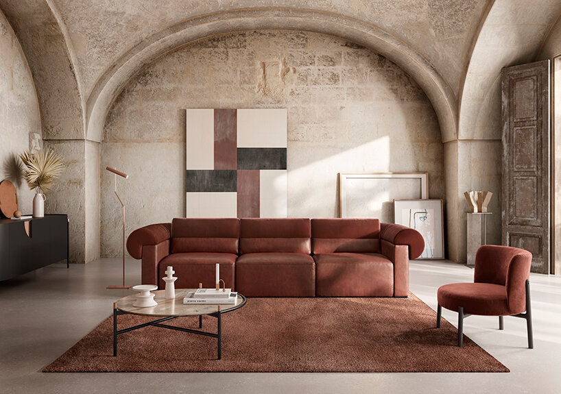 Fabio Novembre Reinterprets The Sofa, New Classic Design Sofa Set