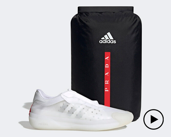 adidas x prada - the A+P LUNA ROSSA sneaker, crafted for sailing
