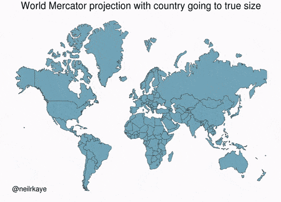 Animated Map Of The World