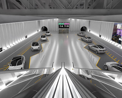 the boring company plans expansion of underground people mover system in las vegas
