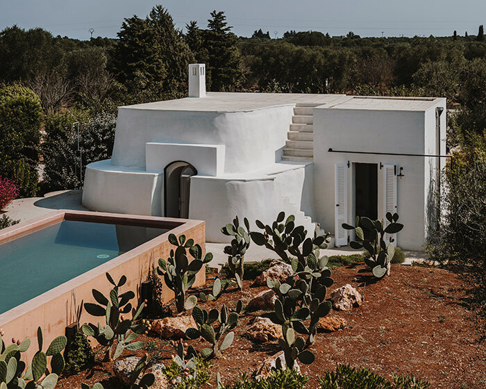 andrew trotter studio expresses breezy design language of puglia with its villa cardo