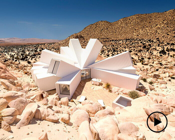 the joshua tree container home is up for sale for $3.5M and it hasn't even been built yet
