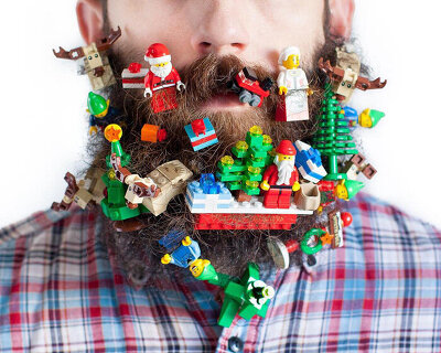 'will it beard': festive decoration ideas for quarantine beards during this holiday season