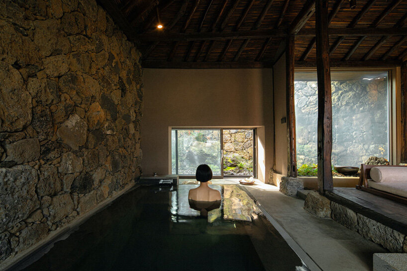 Z_lab transforms stone house into 'waon', a peaceful wellness retreat in south korea