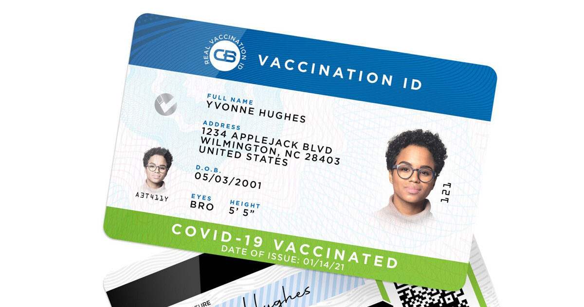 Form design idea #336: could this $19.95 COVID ‘vaccine passport’ be your next form of ID?
