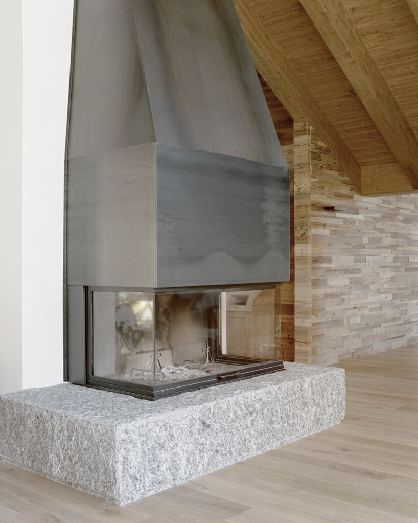 LCA architetti chalet blanc
