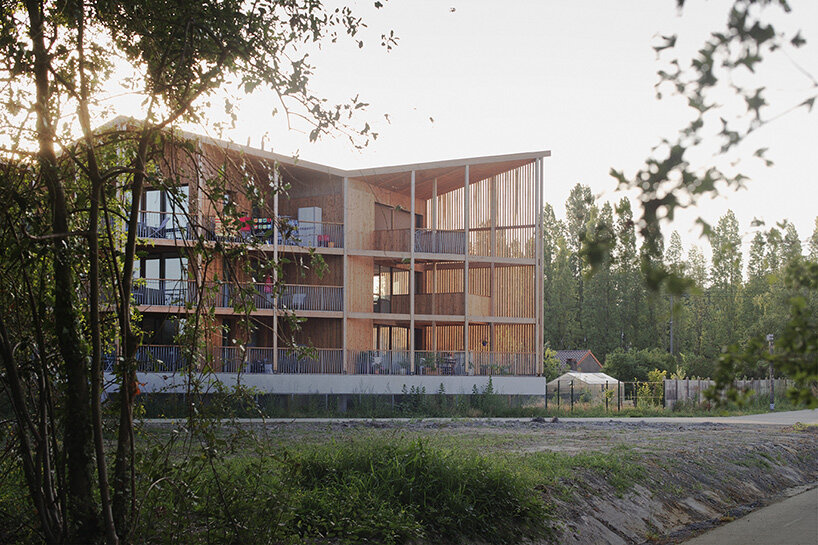 TANK wooden residential building