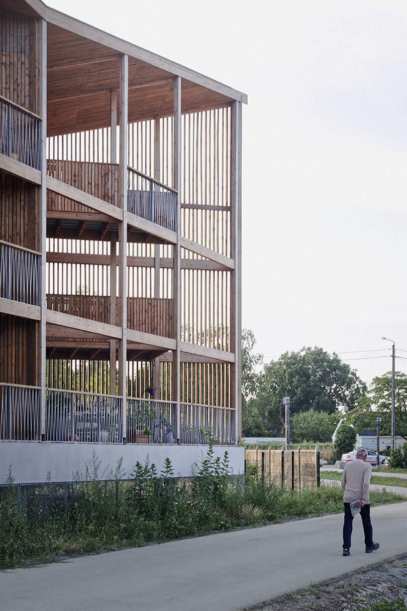TANK wooden residential building