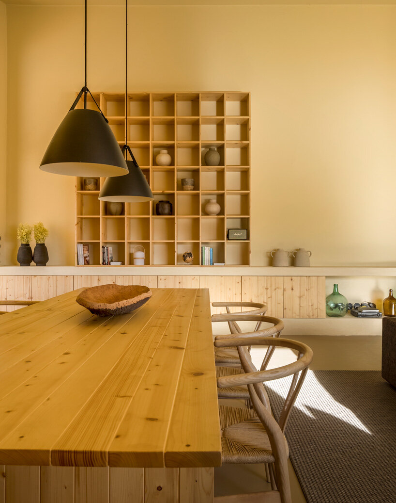 bica arquitectos combines two contiguous volumes into 'house in alentejo' in rural portugal