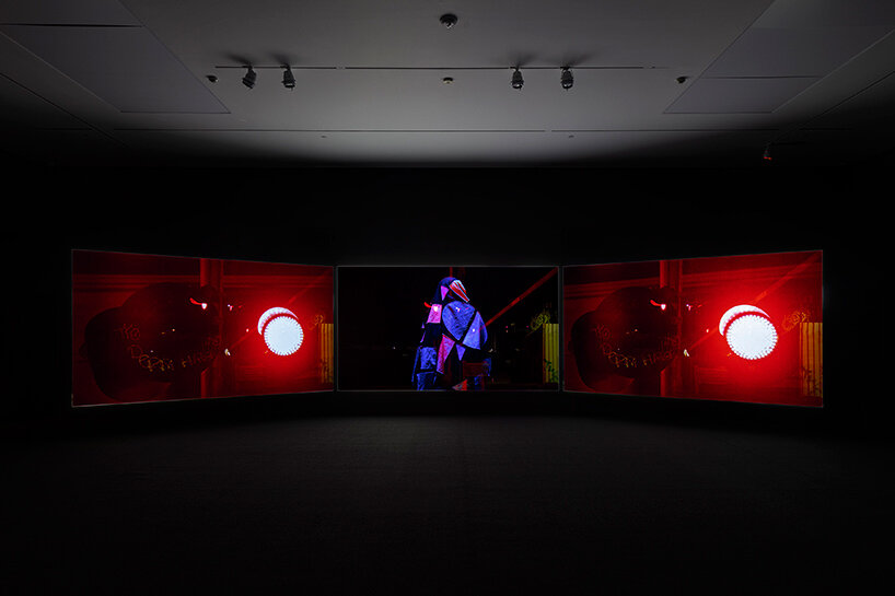 doug aitken flags debris