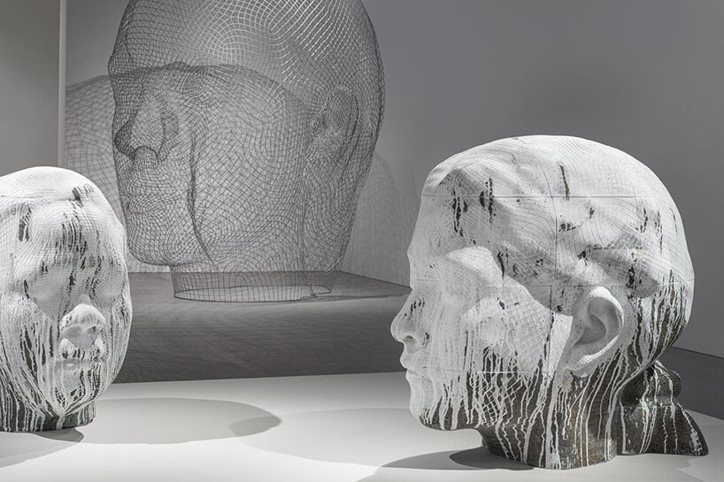jaume plensa presents nocturne at chicago's gray warehouse