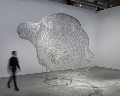 jaume plensa presents nocturne at chicago's gray warehouse