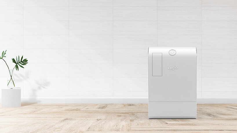 lasso is a robot that will recycle your recycling at home