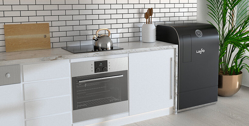 lasso is a robot that will recycle your recycling at home