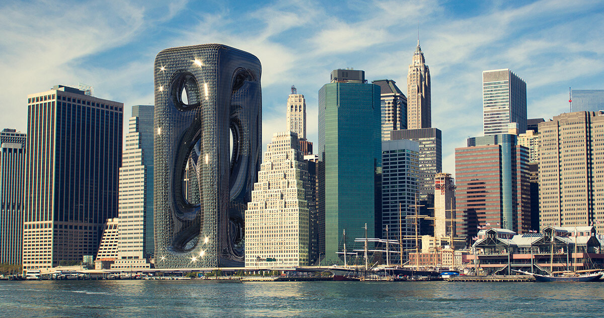 Hayri Atak Proposes Striking Sinuous Sarcostyle Tower For The New York Skyline