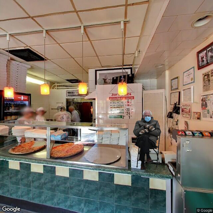 put bernie anywhere meme generator website nick sawhney designboom