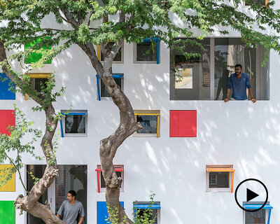 ramos castellano reflects the colorful architecture of cabo verde with 'casa celestina'