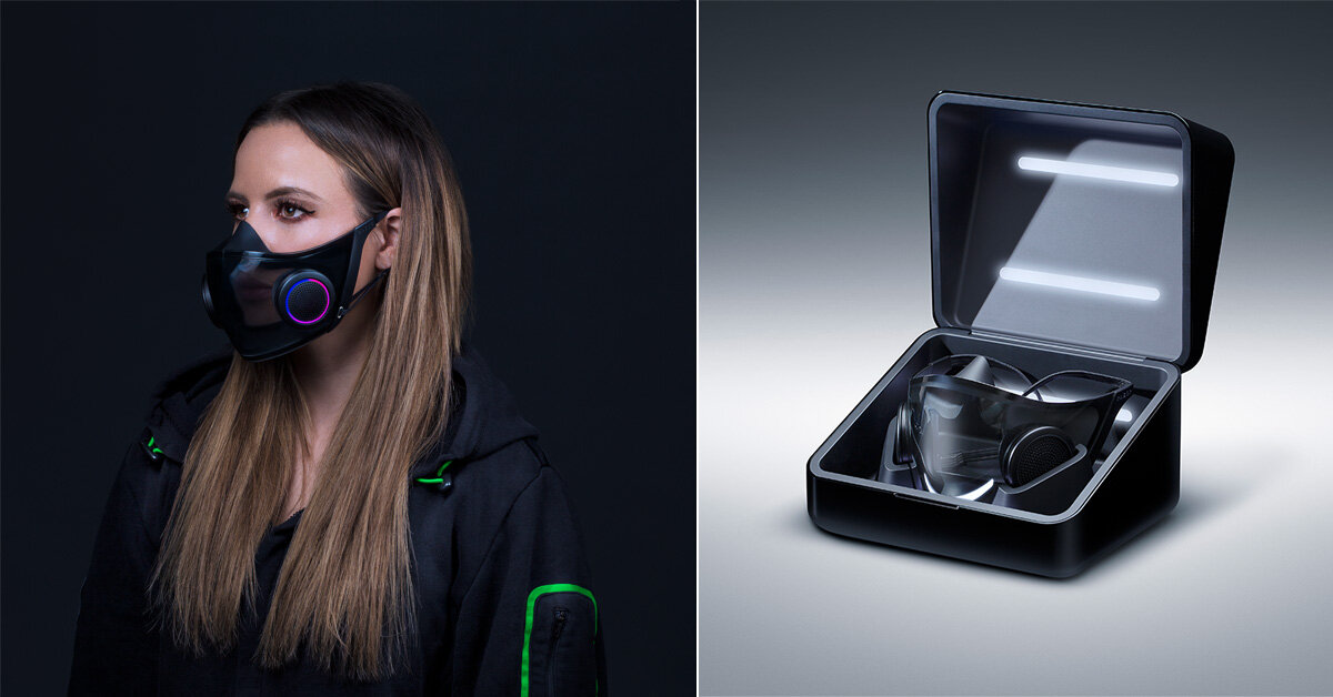 Razer S Project Hazel Is A N95 Intelligent Transparent Face Mask With Voice Projection