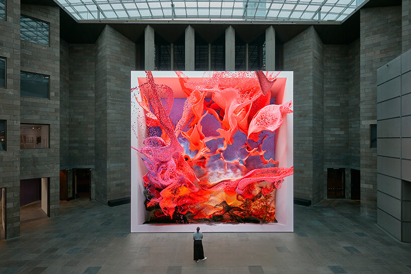Refik Anadol S Algorithmic Quantum Memories On View At Ngv Triennial