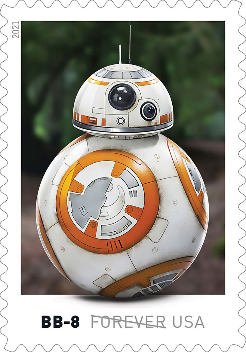 send letters to a galaxy far far away with the US postal service star wars stamps