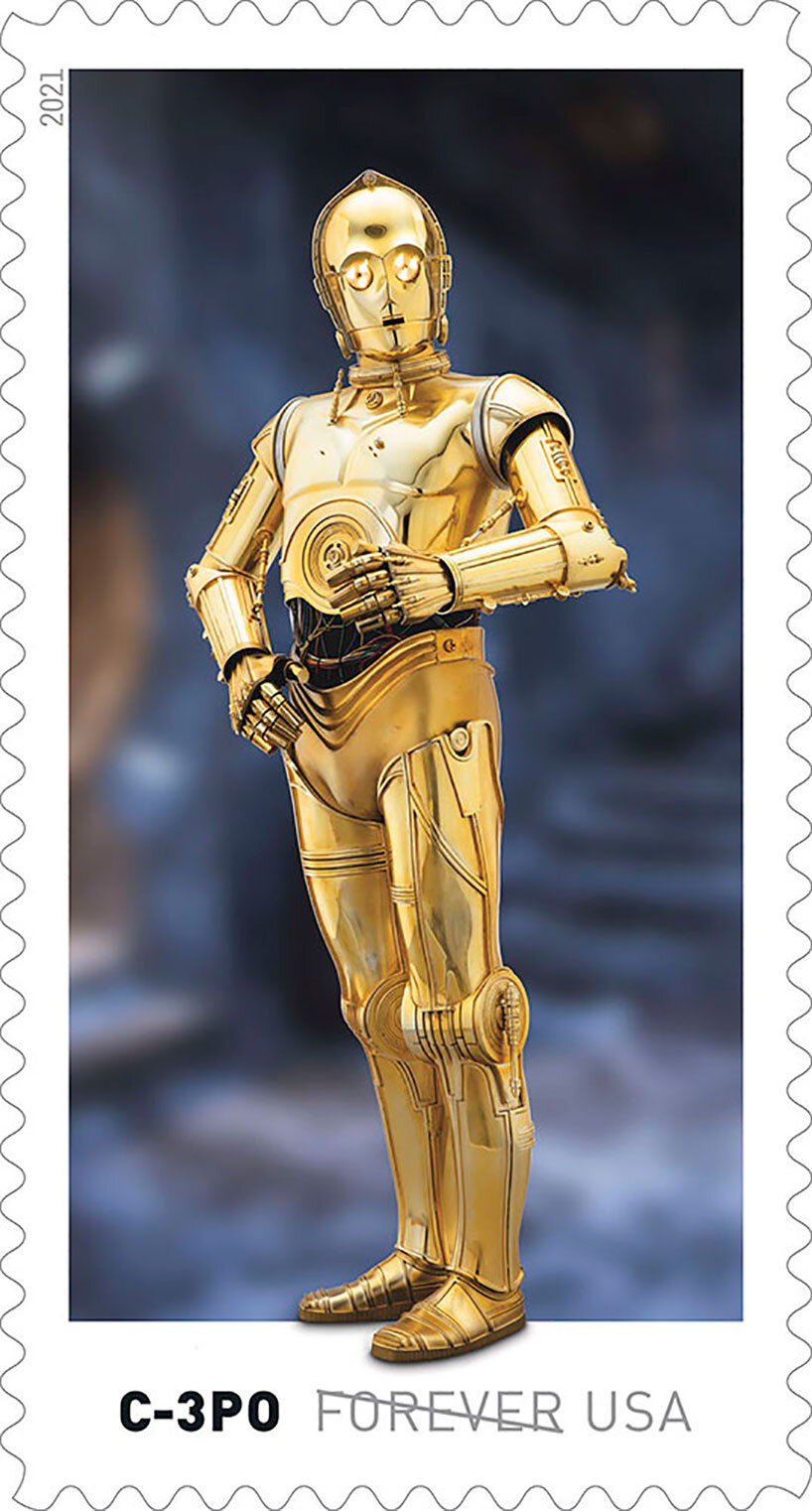 send letters to a galaxy far far away with the US postal service star wars stamps