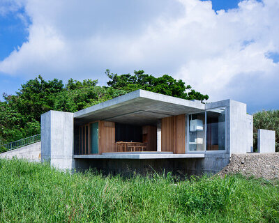 studio cochi architects completes concrete house + workshop in japan's okinawa island