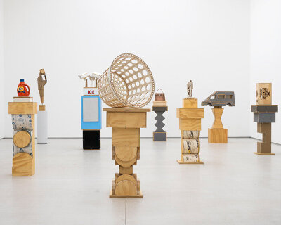 tom sachs sculpts bricolage versions of everyday ​objects at thaddaeus ropac paris