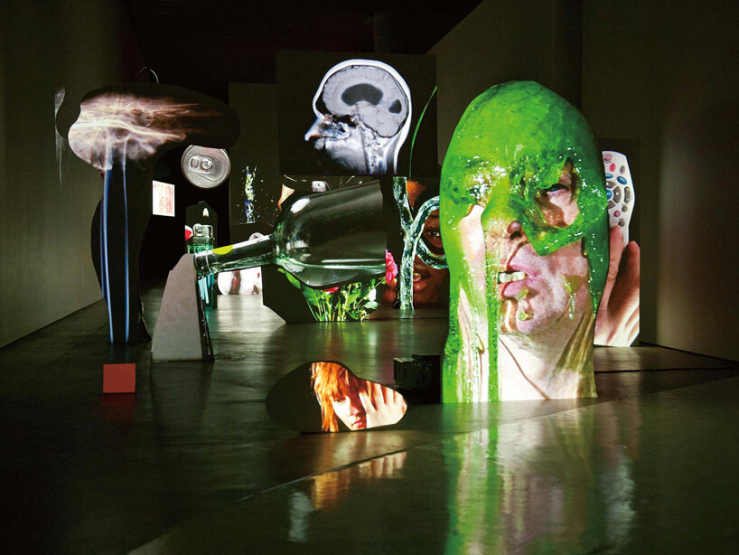 tony oursler retrospective opens at kaohsiung museum of fine arts in taiwan