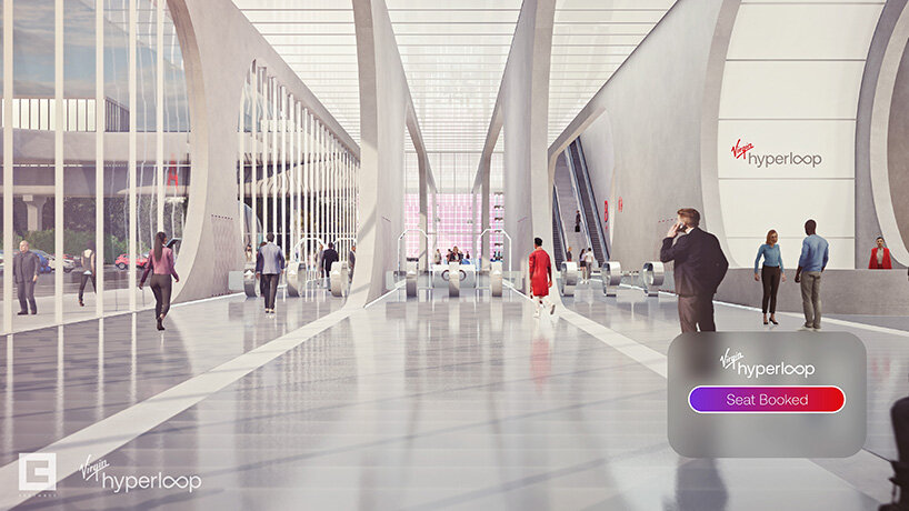 virgin hyperloop passenger experience video designboom