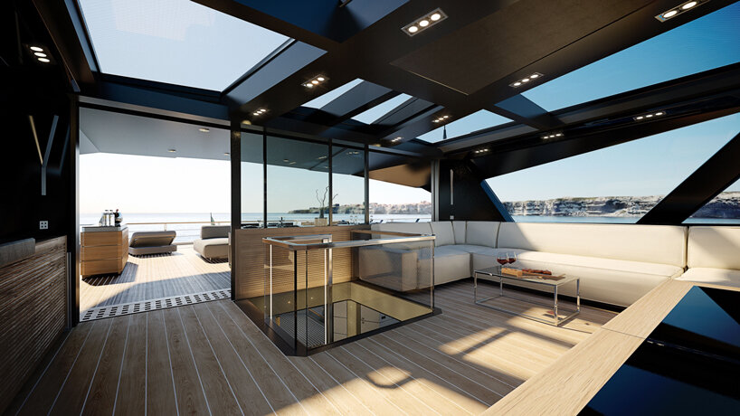 wally prioritizes luxurious living spaces in 88-foot long 'WHY200' yacht designboom
