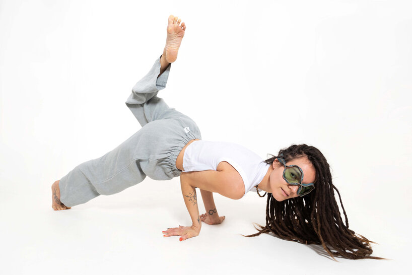 XYZ integrated architecture designs flexible zip glasses designboom