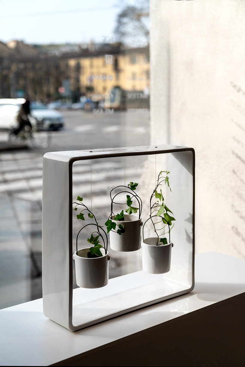 andrea branzi unveils new work at 'la nuova stanza' solo show in milan designboom