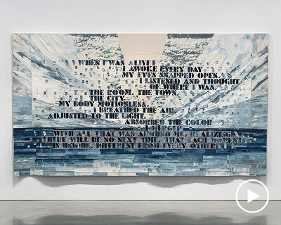 interview: doug aitken explores textiles + choreography in desolate LA with 'flags and debris'