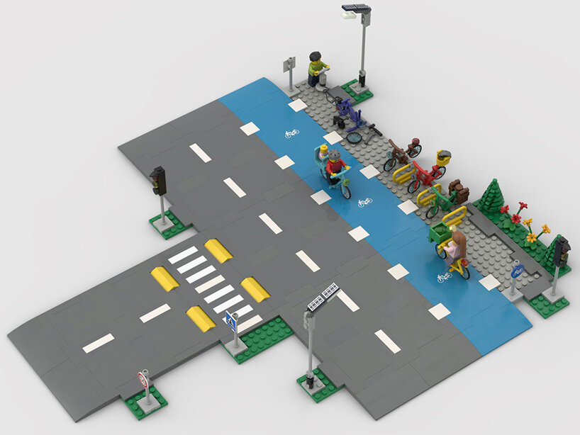 LEGO IDEAS - The Bikers Route