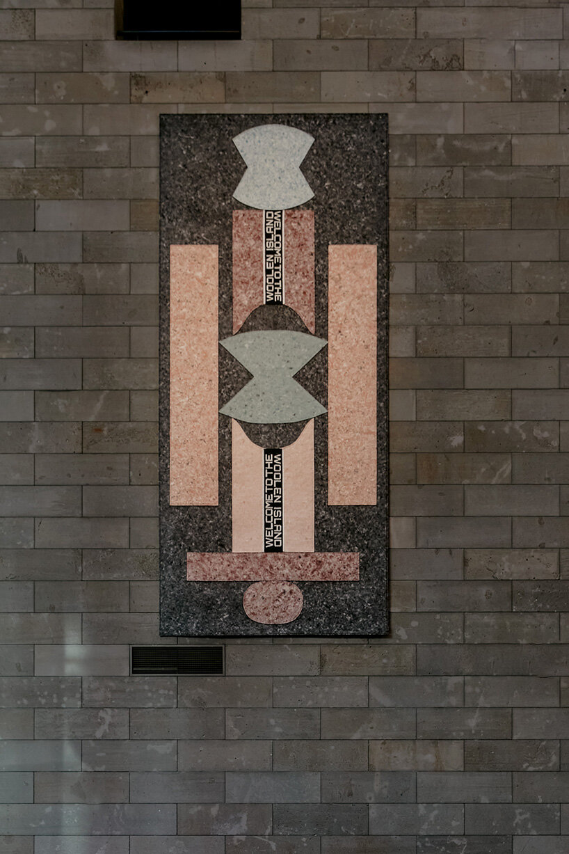 patricia urquiola upcycled super-sized socks fill the NGV's great hall