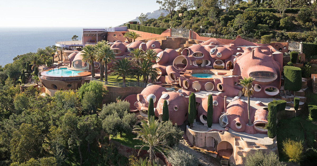 pierre cardin's 1970s 'bubble palace' in the south of france is for sale