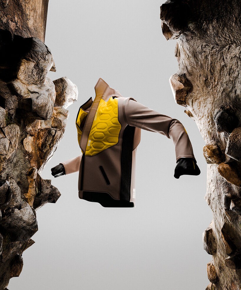 rafal czaniecki adds 3D knitted apparel to TERRACROSS concept brand designboom