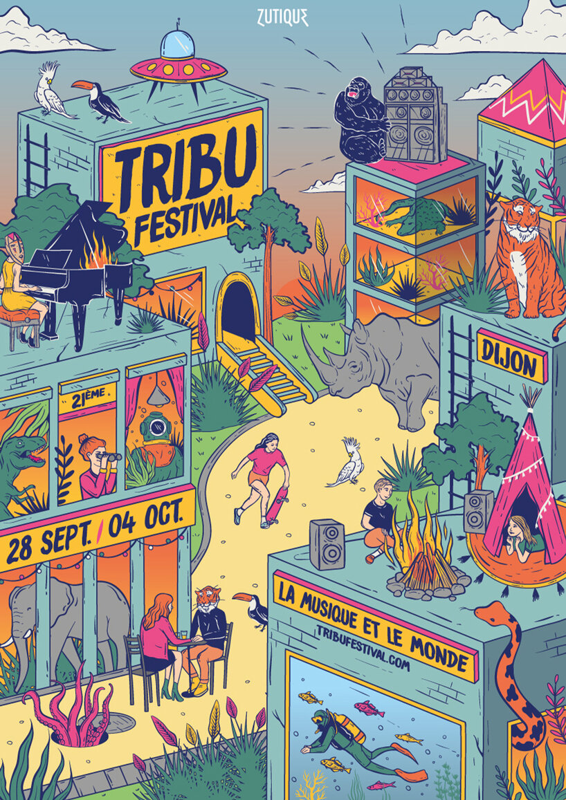 TOPAFF ranks the top 100 french festival posters from 2020 designboom