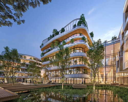vincent callebaut's 'archiborescence' seeks to harmonize the city and countryside in france