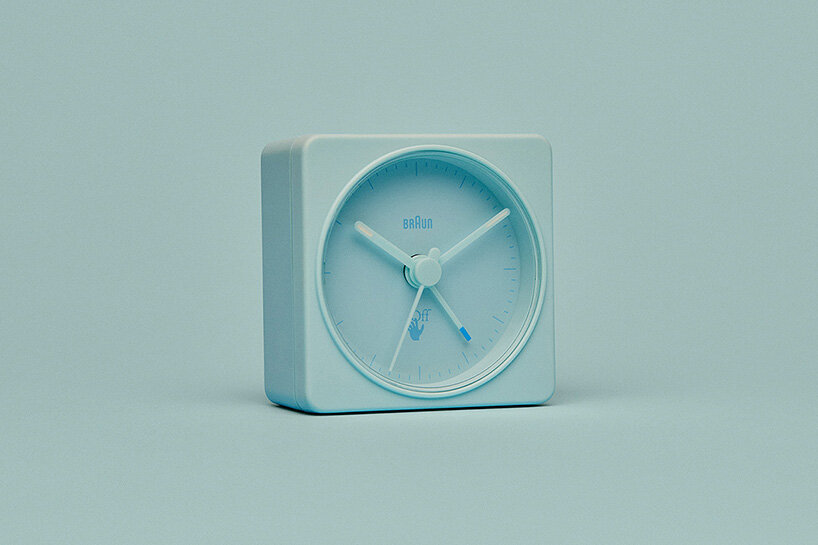 virgil abloh revisits dieter ram's BC02 alarm clock for braun