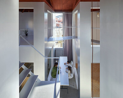 atelier kenta eto's 'house in madokoro' has unconventional interiors that offer respite from the city